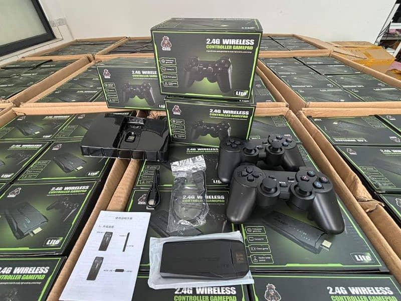 M8,M15,M33,X2+,K8,M2 GAMING CONSOLE 4K STICK 2.4G 40000 GAMES USB HDMI 19