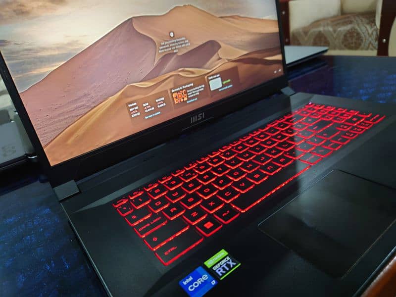 MSI KATANA I7 12Gen | RTX 3060 6gb | Gaming laptop 1