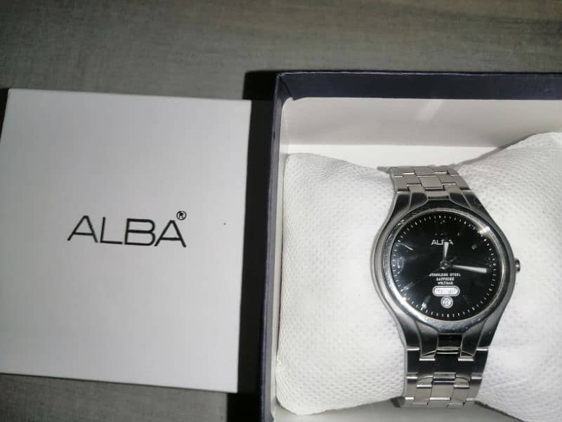 Alba watch sapphire glass scratch proof 1