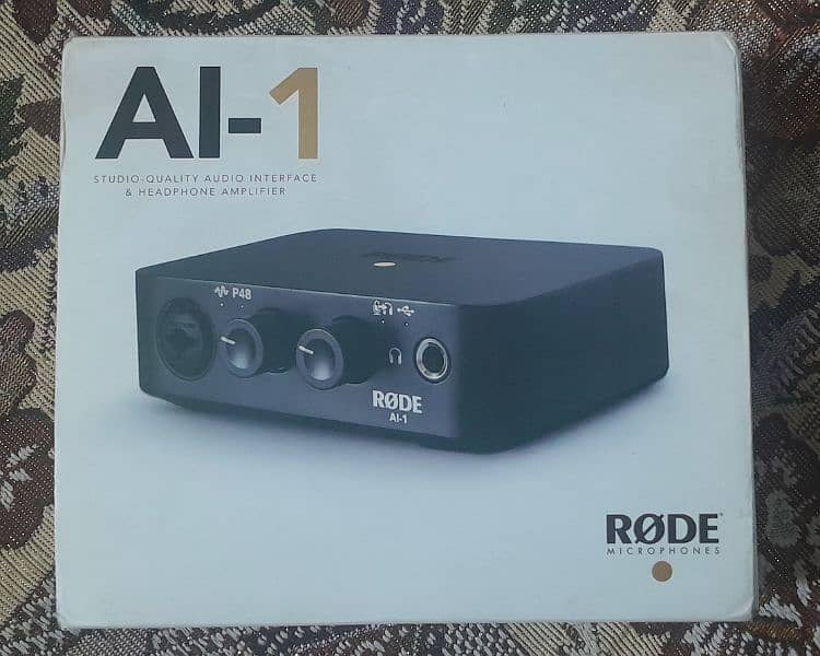 Rode-Akg studio Mics and Audio Interface 1