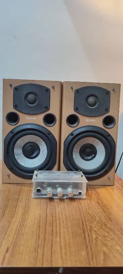 Sony bookshelf speakers with amplifier