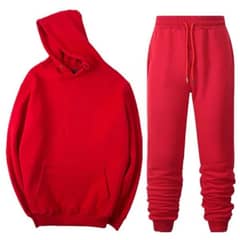 cotton fleece tracksuit