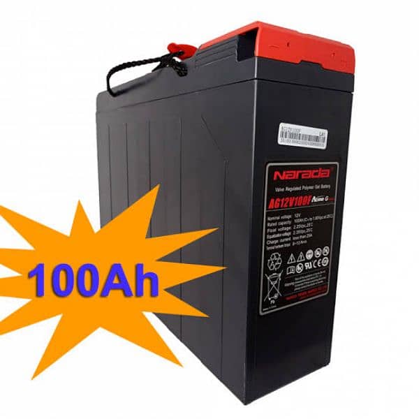 Narada Dry battery 12V 100Ah/ Leoch Dry battery 12V 100Ah 1