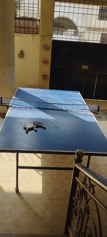 TABLE TENNIS WITH NET AND RACKETS 3