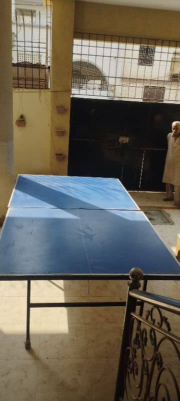 TABLE TENNIS WITH NET AND RACKETS 4