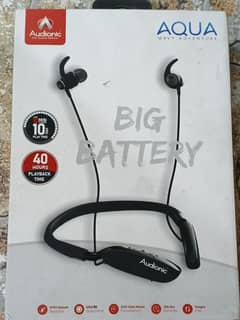 Audionic aqua bluetooth handsfree/ Neckband