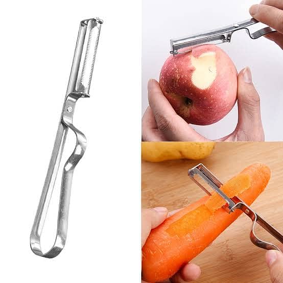 Vegetable potato Peeler Portable Stainless Steel (3 colours) 0