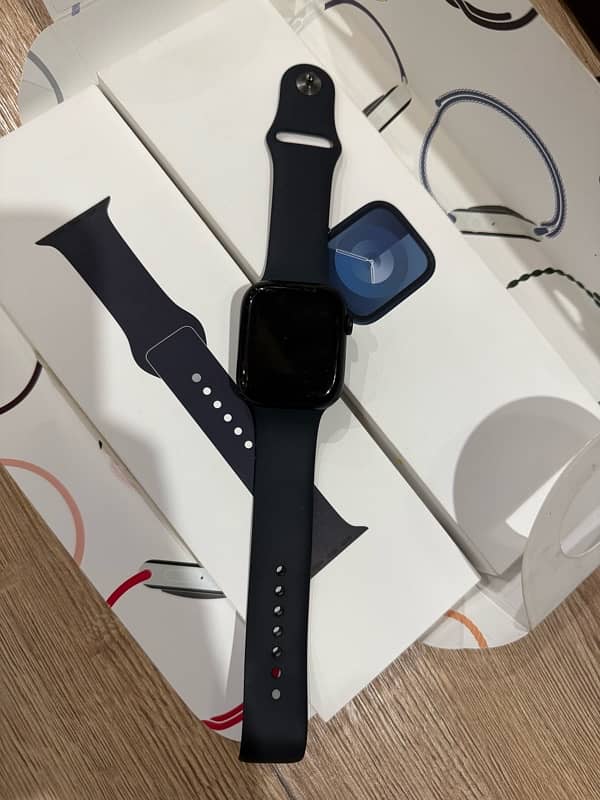 apple watch series 9 45mm black midnight 0