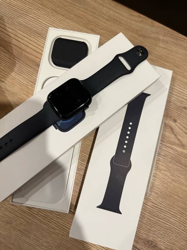 apple watch series 9 45mm black midnight 6