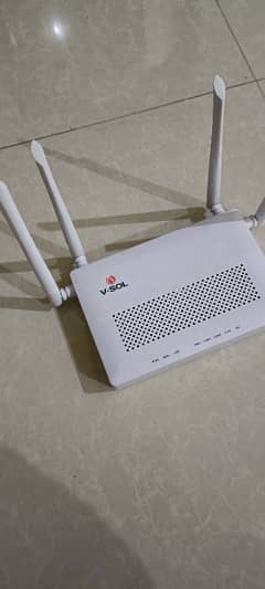 v sole fiber router in warranty