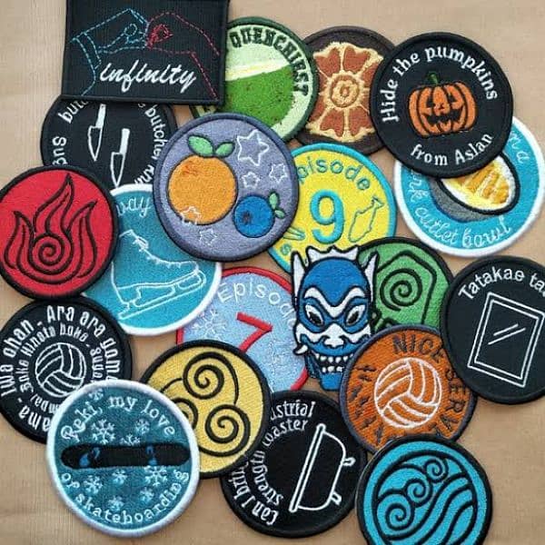 we are manufacturing al kinds of custom patches 1