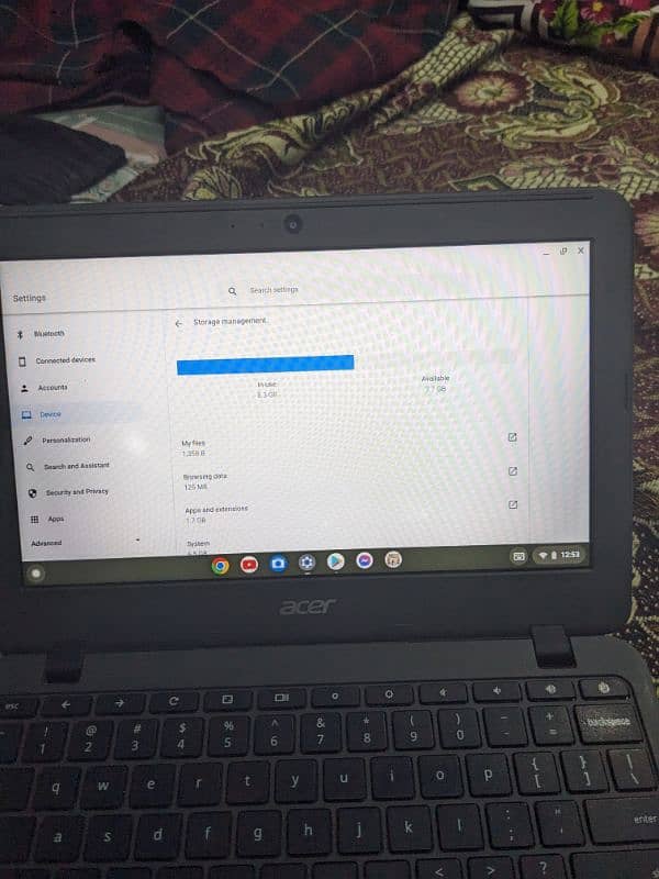 acer chromebook (full touch led screen) 12 inch 4