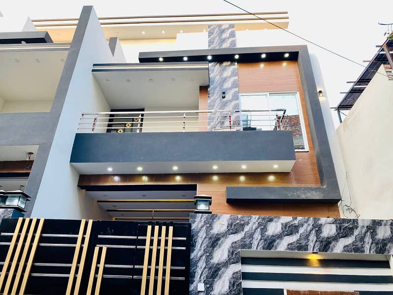 6.5 Marla Brand New Triple Storey House For Sale In Samanabad Lahore 1