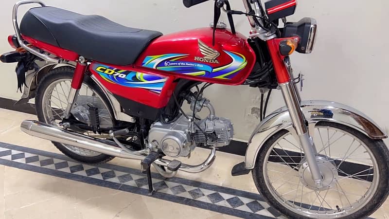 Honda cd 70 for sell 23/24 model ha 1