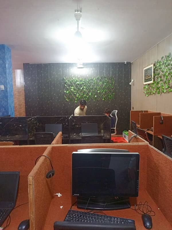 12 Marla beautiful Hall for Office rent at the prime location of Johar town 14