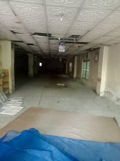 14 Marla Hall for rent use for godam i. T office where house etc Johar town phase 1 f block