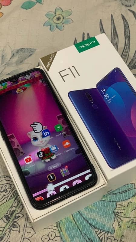 OPPO F-11 with finger print 0