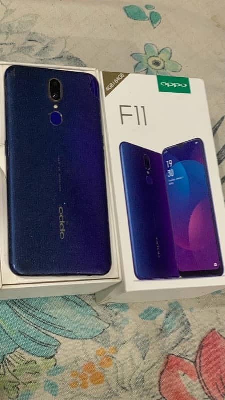 OPPO F-11 with finger print 1