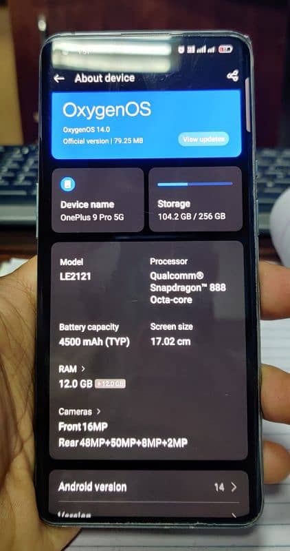 OnePlus 9pro 12/256 Dual Sim 0