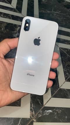 I phone x 256gb with original box lush condition for sale in lahore.