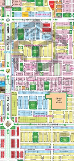 2 MARLA TOP HOT LOCATION COMMERCIAL PLOT IN AA BLOCK FACING BEACONHOUSE SCHOOL