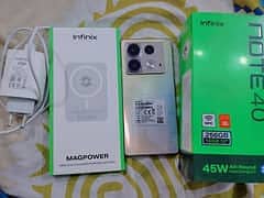 Infinix note 40 + power bank