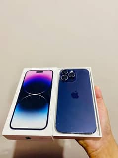 I phone 14 pro max 256 Gb non pta factory unlock  03157300988