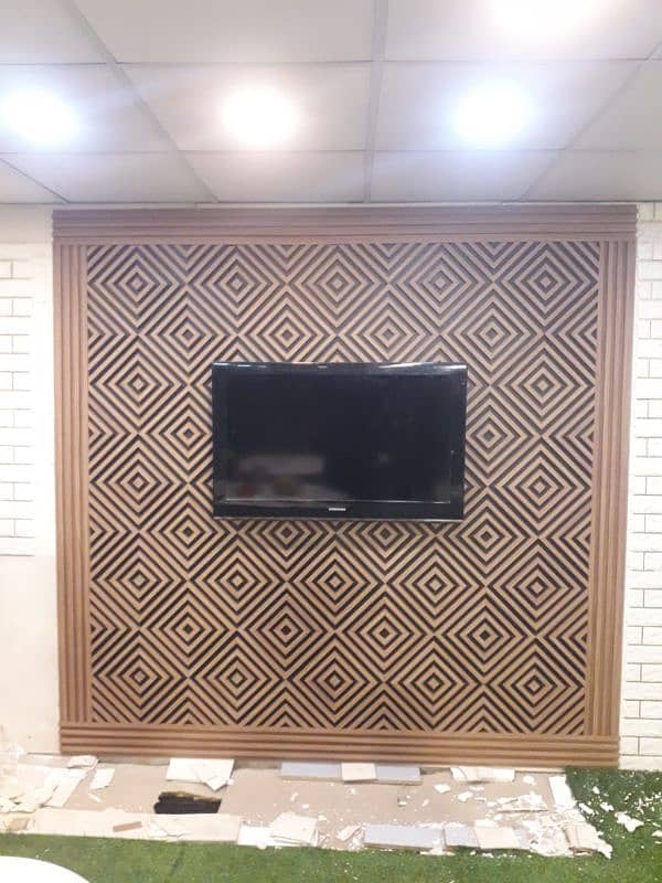 Wooden Panels and Media Walls solid 2 site PVC Paper 7