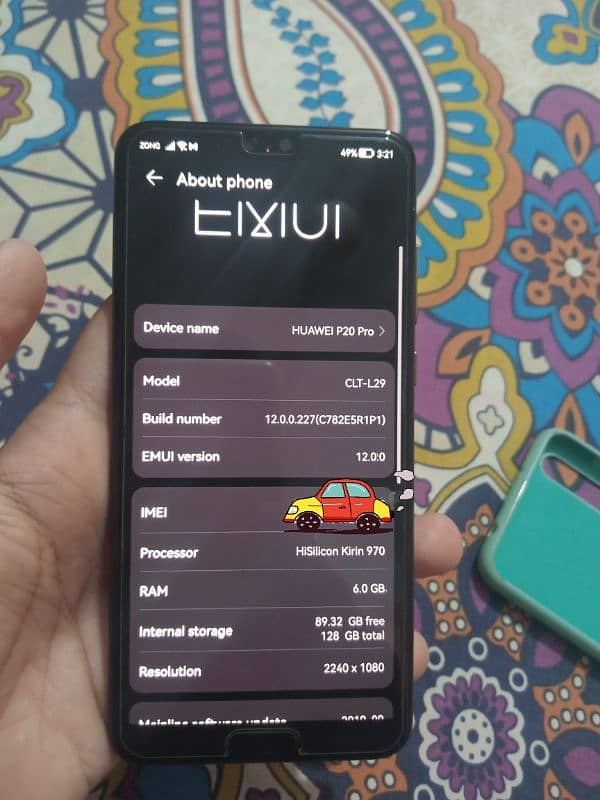 Huawei p20 pro 6/128 dual Sim working 5