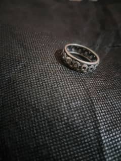 silver clour Ring