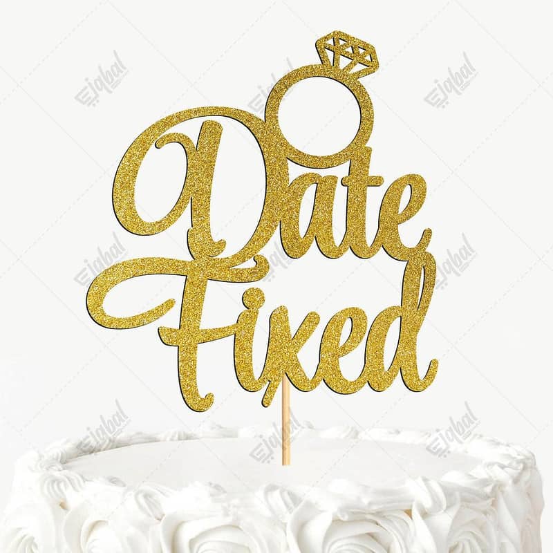 Cake Topper Engagement Special 5