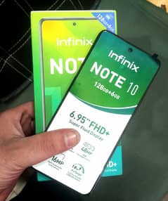 Infinix Note 10 | Full Box | Only Call o332 6l554o3 |