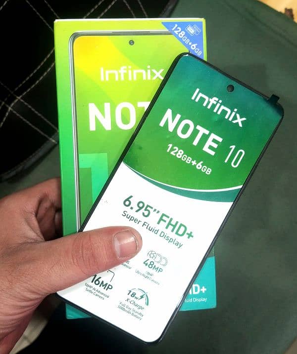 Infinix Note 10 | Full Box | Only Call o332 6l554o3 | 0