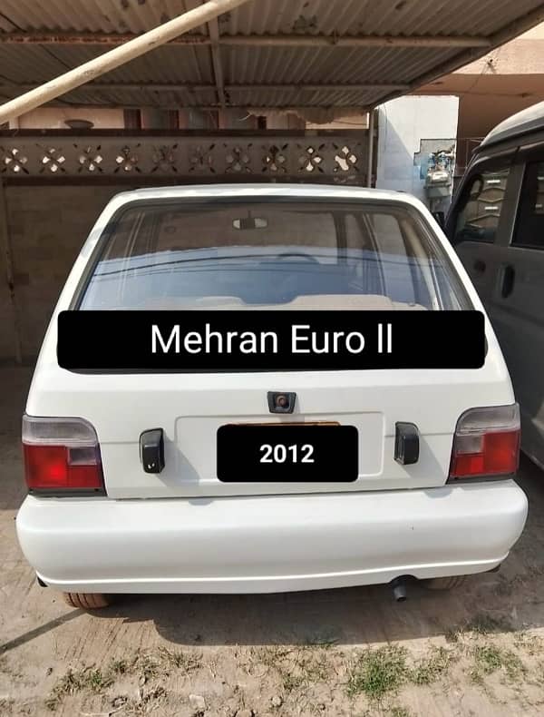 Suzuki Mehran VXR 2012 Euro 2 2