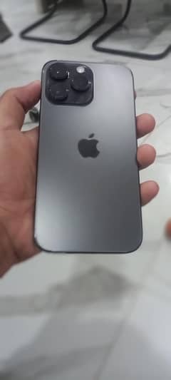 I phone 14 pro max space black