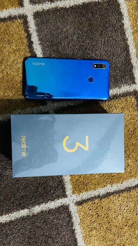 Realme 3 with original box and charger 0