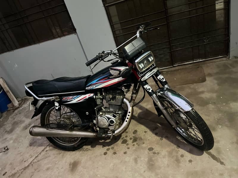 Honda 125 Black 2015 with Special Number CTk-71 exchange hogae with 70 11