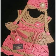 crochet baby girls frock