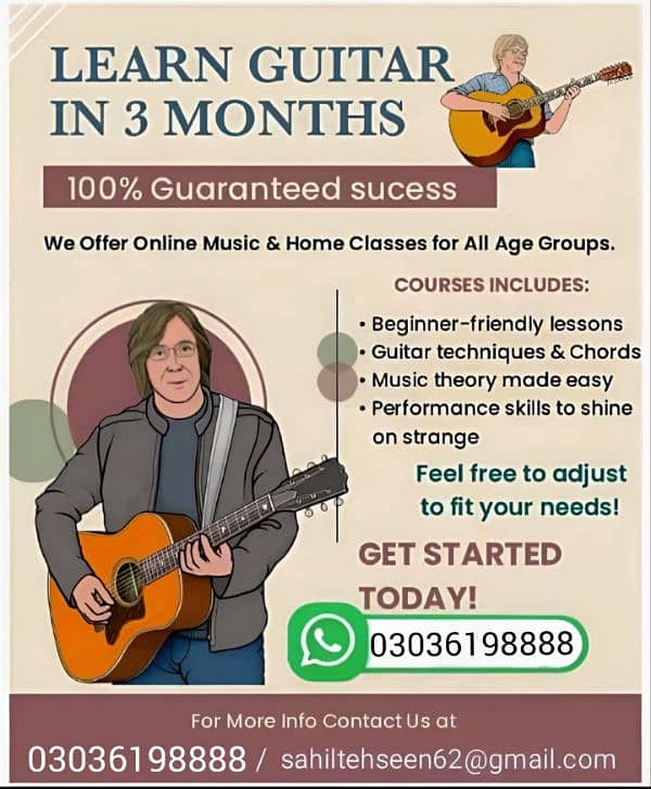 learn guitar in 3 months 0