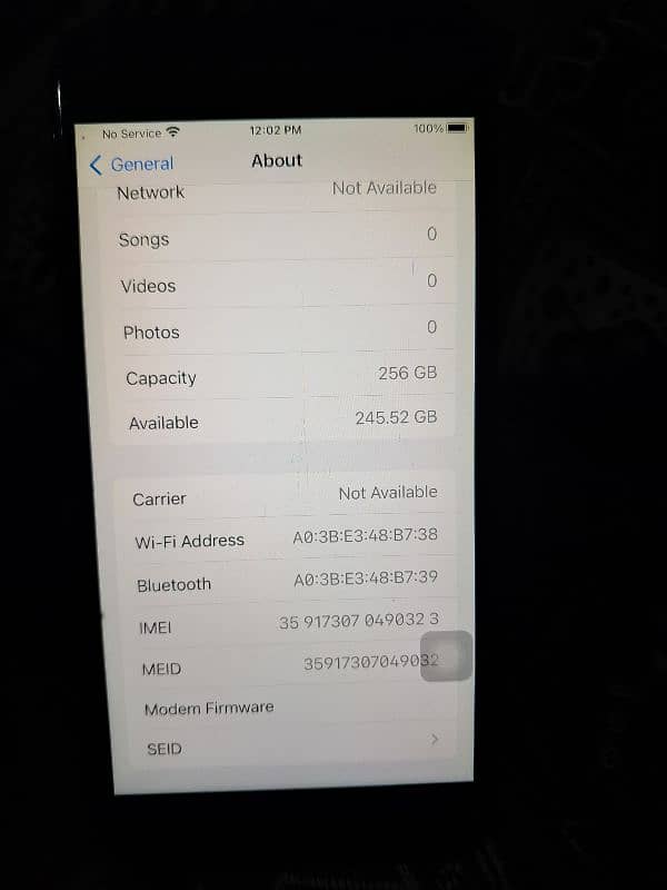 iPhone 7 plus 256 gb non pta 1