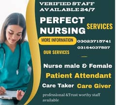 Home Nursing care/ Patient Attendant male & Female/Nurse male & female