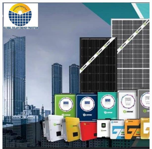 We Global Solar Energy  deals in all types of inverter & solar panels 7