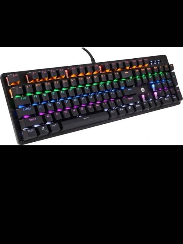 ARGB gaming keyboard mechanical keyboard HP GK100F 1