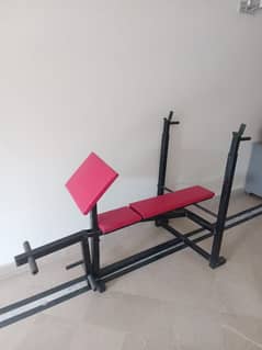 multi exercising bench