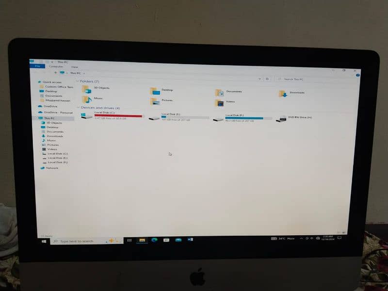 IMac 2010 | Apple imac 10 | 4GB Ram 500 HDD Rom 0