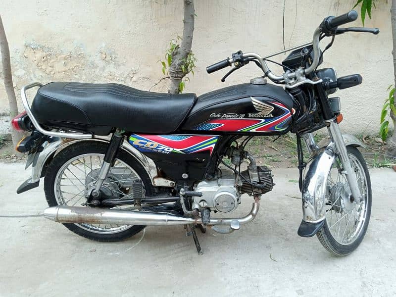 Honda 70 Black Colour 0