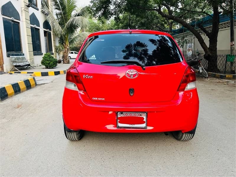 Toyota Vitz Pushstart 2007 8