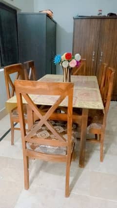 dining table with 6 chairs