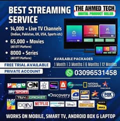 best iptv 4k Top 1 service by the Ahmed Tech