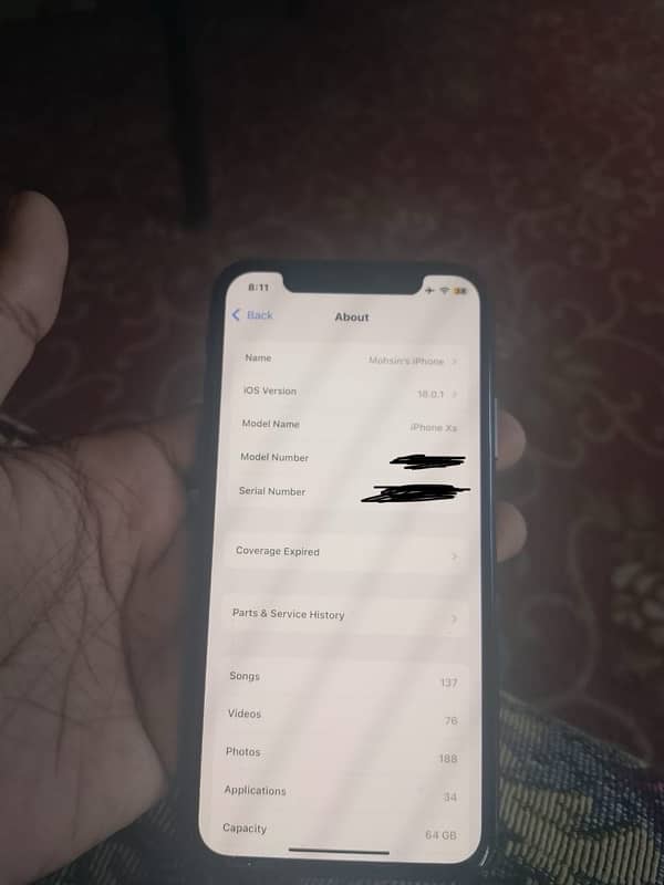 Iphone Xs Non Pta Jv 8